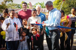 Peter Roberts and Ribbon Cutting