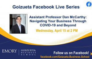 Assistant Professor Dan McCarthy on businesses navigating COVID-19