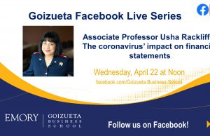 Associate Professor Usha Rackliffe on the Impact of COVID-19 on financial statements