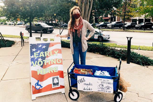 Evening MBA student helps build a voting coalition
