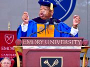 John R. Lewis speaking at Emory University