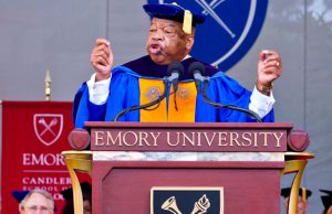 John R. Lewis speaking at Emory University