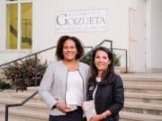 Sonji Jacobs 23EMBA and Julie Friedberg 87C 23EMBA