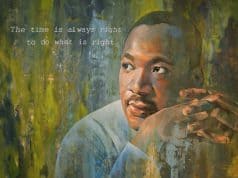 Martin Luther King Jr. (c) Jack Pabis. Used by permission of the artist (https://jackpabis.com/)