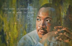 Martin Luther King Jr. (c) Jack Pabis. Used by permission of the artist (https://jackpabis.com/)
