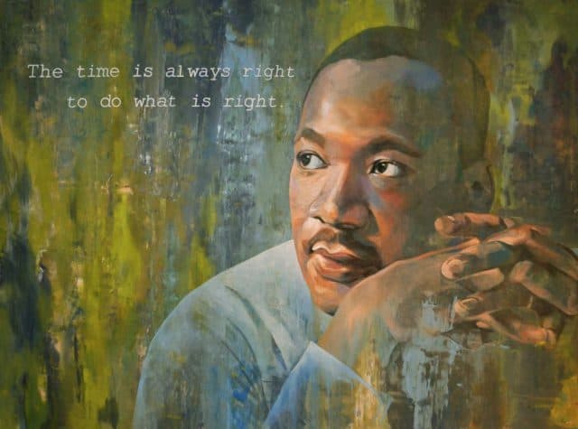 Martin Luther King Jr. (c) Jack Pabis. Used by permission of the artist (https://jackpabis.com/)