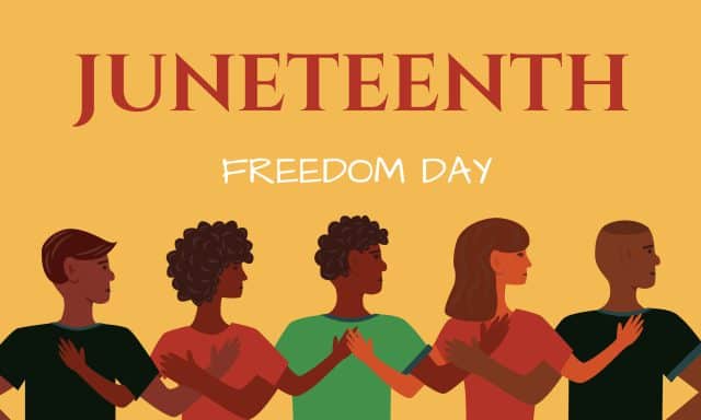 Juneteenth Independence Day.