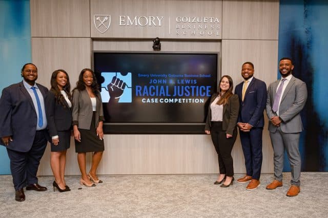 John R. Lewis Racial Justice Case Competition 2023 Winning Team 