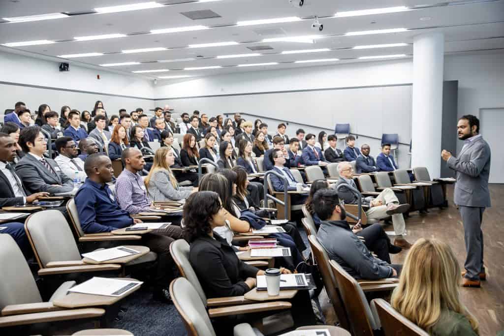 Ram Chellappa speaks to Goizueta's MSBA class of 2024