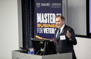 Ken Keen spearheads Master in Business for Veterans program.