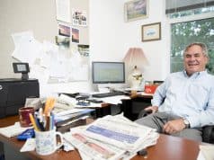 Ray Hill in his office at Goizueta Business School