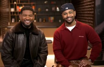 Goizueta Business School Partners with Usher to Power Business and Innovation Curriculum for Detroit’s $1M Entertainment Innovation Hub Screenshot of Usher, left, and Big Sean appearing together on "Good Morning America" on Feb. 2, 2026 to talk about the opening of the Entertainment Innovation & Incubator Hub in Detroit, MI.