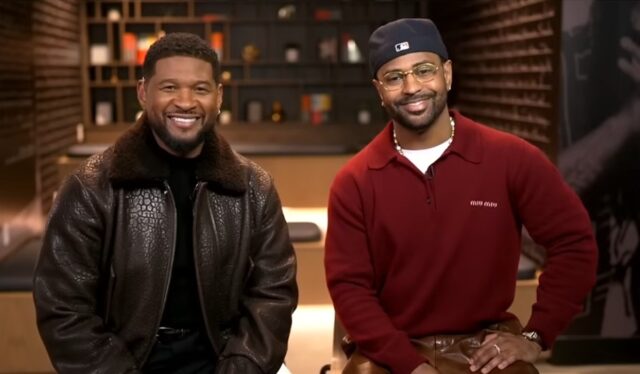 usher big sean gma screenshot Screenshot of Usher, left, and Big Sean appearing together on "Good Morning America" on Feb. 2, 2026 to talk about the opening of the Entertainment Innovation & Incubator Hub in Detroit, MI.