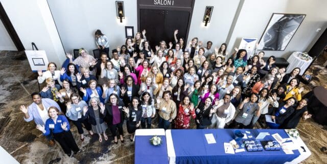 EWG 2026_7I6A2992 The roughly 300 attendees at Executive Women of Goizueta's 23rd Annual Leadership Conference, "Own your Own Path: Ignite, Elevate, Lead” gather for a group shot at Emory University.