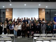 A group shot of the 2026 cohort of the Techstars Emory Founders Catalyst program at a spring kickoff event