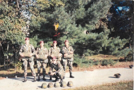What the Fourth of July Means to Goizueta Veterans Long Range Surveillance Soldiers before a jump