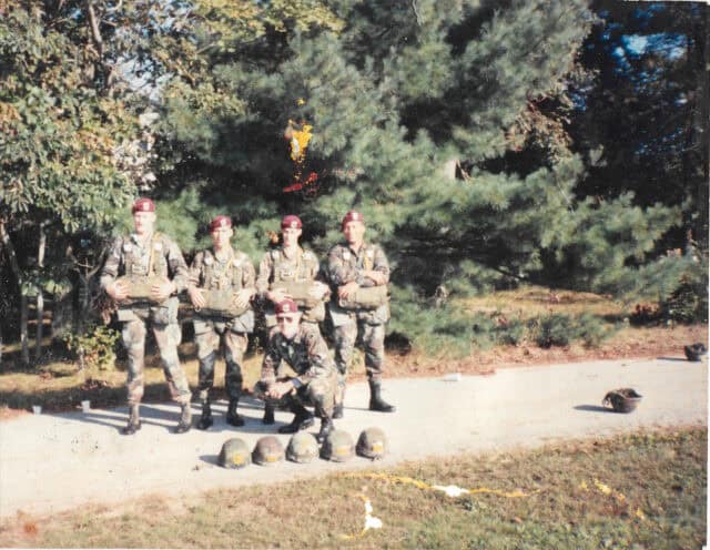 Long Range Surveillance Soldiers Colin Thompson Long Range Surveillance Soldiers before a jump