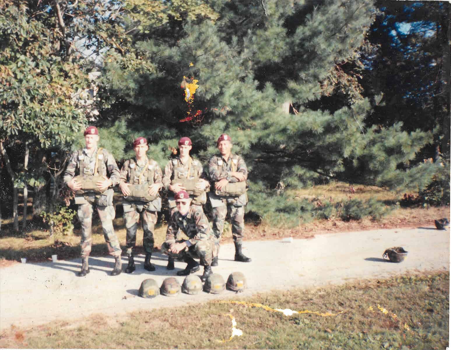 Long Range Surveillance Soldiers before a jump